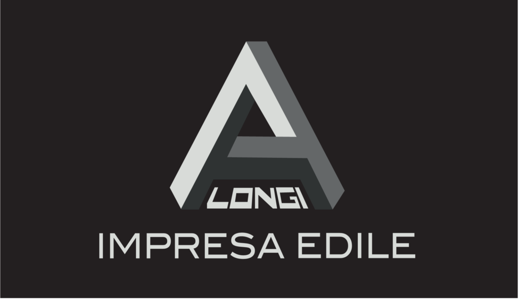 Impresa edile Bologna – logo Alongi Impresa Edile su fondo scuro